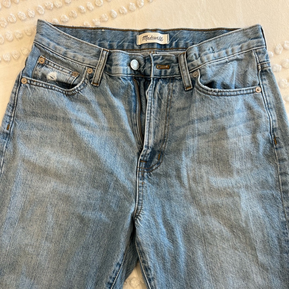 Madewell Women’s Perfect Vintage Jean size 28 light wash